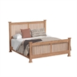 Intercon Oak Park King Slat Bed in Taupe