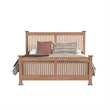 Intercon Oak Park King Slat Bed in Taupe
