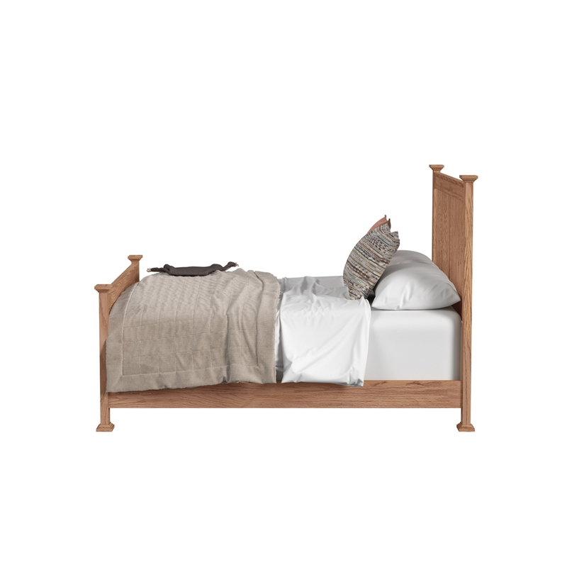 Intercon Oak Park King Slat Bed in Taupe