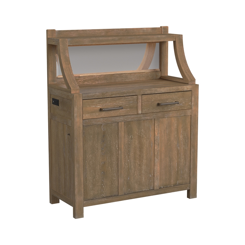 Intercon Flex Server in Sandbar Oak