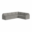 Flex Gray 6 Seat Sectional with Performance Fabric