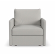 Flex Beige Armchair with Performance Fabric