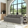 Flex Gray 3 Seat Sofa with Performance Fabric
