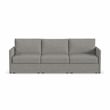 Flex Gray 3 Seat Sofa with Performance Fabric
