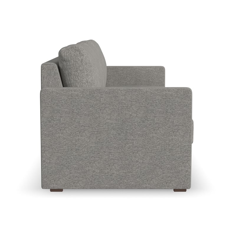 Flex Gray 3 Seat Sofa with Performance Fabric