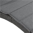 Muse & Lounge Co. Fields Outdoor Chaise Lounge in Gray PE Wicker / Rattan