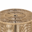 Muse & Lounge Co. Meja Outdoor Round PE Wicker / Rattan Natural Coffee Table