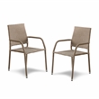 Muse & Lounge Co. Meja 3-Piece Outdoor PE Wicker / Rattan Bistro Set in Natural
