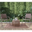 Muse & Lounge Co. Meja 3-Piece Outdoor PE Wicker / Rattan Bistro Set in Natural