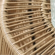 Muse & Lounge Co. Meja 3-Piece Outdoor PE Wicker / Rattan Bistro Set in Natural