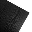 Homycasa Drogba L-Shaped Engineered Wood Corner Computer Desk in Black
