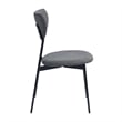 Homycasa Fabric Upholstered Dining Chairs (Set of 2)