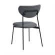 Homycasa Fabric Upholstered Dining Chairs (Set of 2)