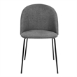 Homycasa Fabric Dining Chairs (Set of 2)