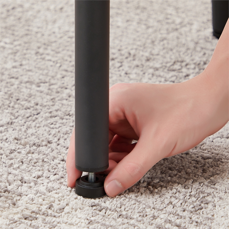 Homycasa Adjustable Rustic Bar Stools with Wooden Backrest-Gray