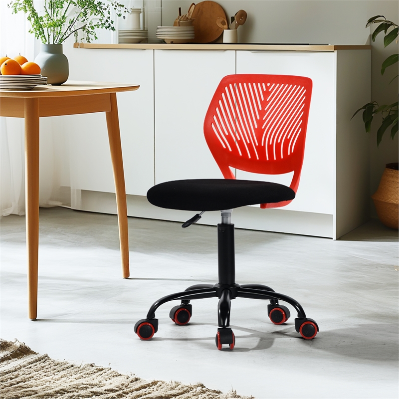 Homycasa Black Home Office Chair Stylish Comfort for Workspace