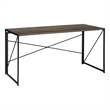 Homycasa 55 inch Home Office Desk Computer Writing Study Table Black