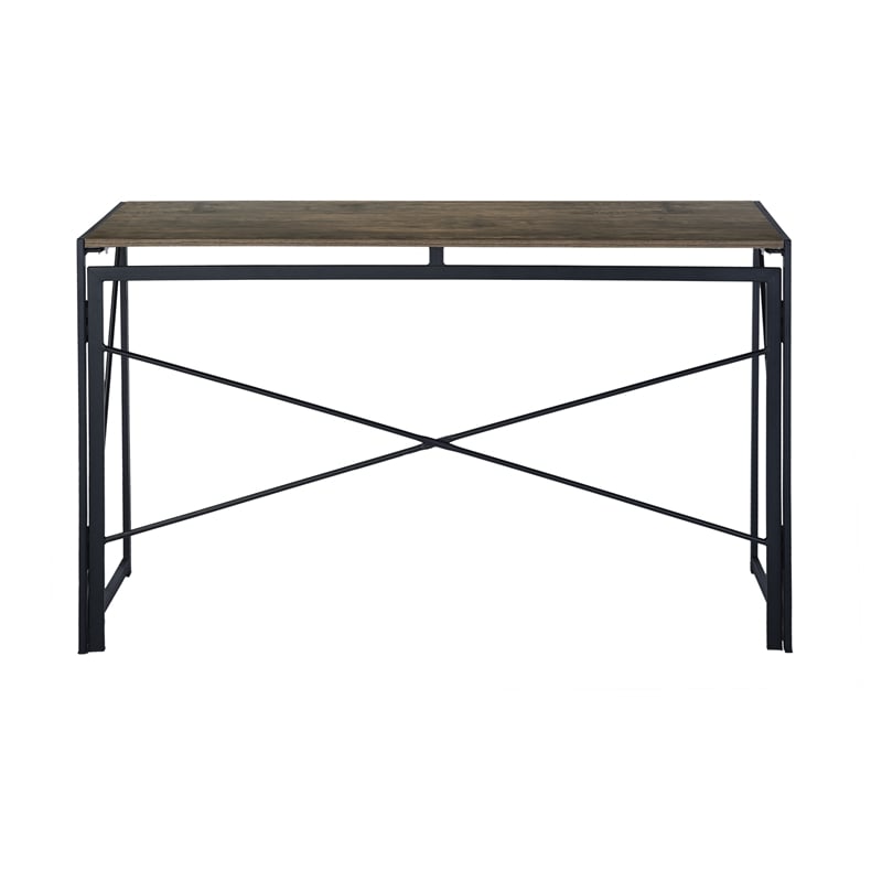 Homycasa 47 inch Home Office Desk Computer Writing Study Table Black