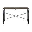 Homycasa 47 inch Home Office Desk Computer Writing Study Table Black