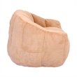 Homycasa Orange Cozy Bean Bag Chair for Living Room Bedroom Dorm Lounge Seating