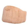Homycasa Orange Cozy Bean Bag Chair for Living Room Bedroom Dorm Lounge Seating