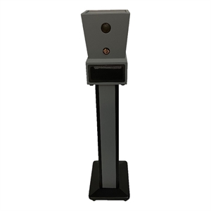 25 inch modern indoor gray speaker stand for large & small speakers