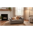 Albany 175 Faux Fur Dog Bed- Haven Cocoa