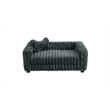 Albany 175 Faux Fur Dog Bed- Mondo Gunmetal Gray
