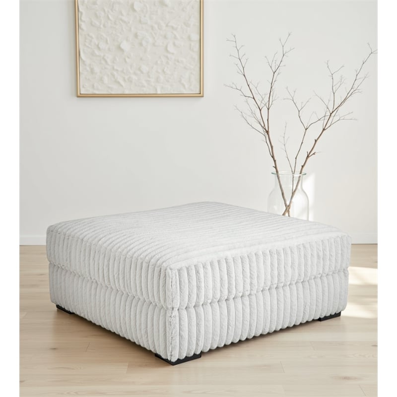 Albany 908 Ottoman in Mondo Gray