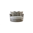Albany 349 Swivel Chair in Zaftig Parchment Gray