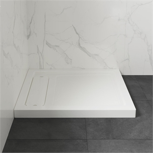 OVE 36&quotW x 32&quotD Reversible Shower Base with Hidden Side Drain