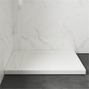OVE 48&quotW x 36&quotD Reversible Shower Base with Hidden Side Drain