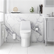 OVE Jade One-Piece Elongated Toilet With Dual Flush and Soft Close Seat