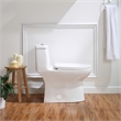 OVE Jade One-Piece Elongated Toilet With Dual Flush and Soft Close Seat