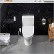 OVE Wilma Elongated Hands-Free Smart Bidet Toilet in White