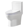 OVE Wilma Elongated Hands-Free Smart Bidet Toilet in White