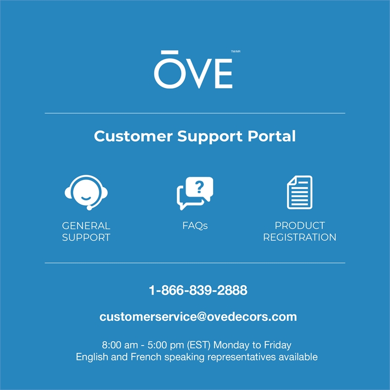 Ove Ella Dual-Flush Smart Bidet Toilet with Built-in Tank