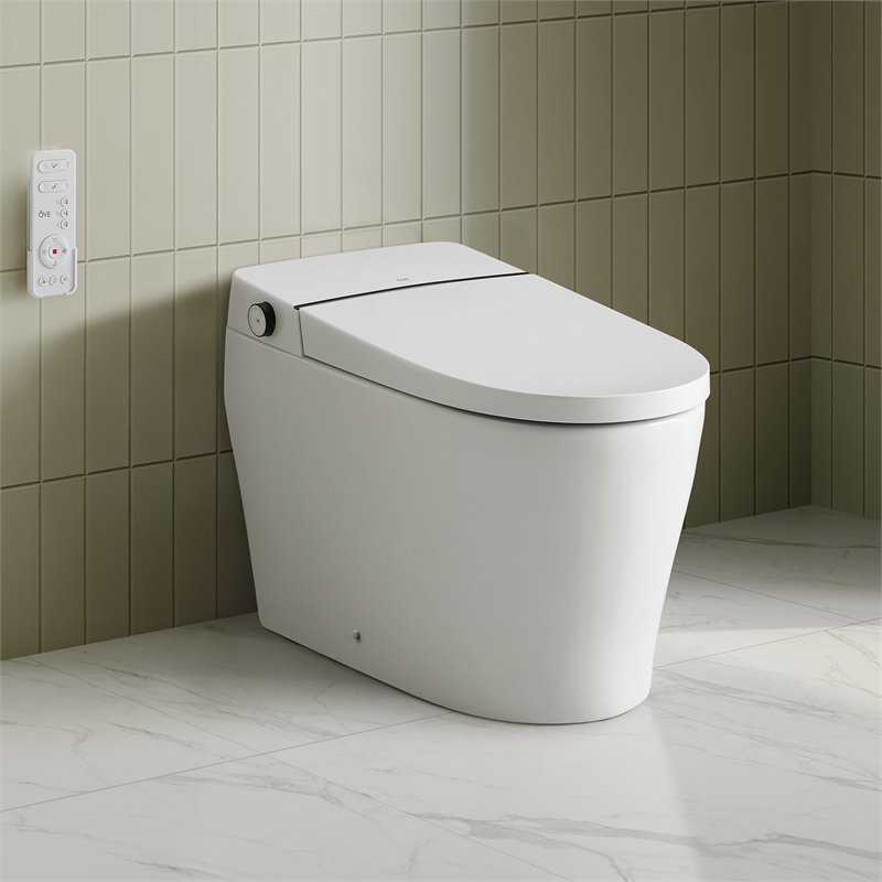 OVE Ella Dual-Flush Smart Bidet Toilet with Built-in Tank
