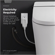 OVE Ella Dual-Flush Smart Bidet Toilet with Built-in Tank