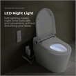 OVE Ella Dual-Flush Smart Bidet Toilet with Built-in Tank