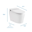 OVE Ella Dual-Flush Smart Bidet Toilet with Built-in Tank
