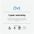OVE Ella Dual-Flush Smart Bidet Toilet with Built-in Tank