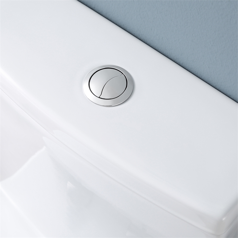 Beverly 2-Piece 1.1/1.6 GPF Dual-Flush Elongated Toilet in White Seat Included