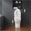 OVE Felix 2-Piece 1.06/1.28 GPF Dual-Flush Elongated Toilet with Smart Bidet Seat