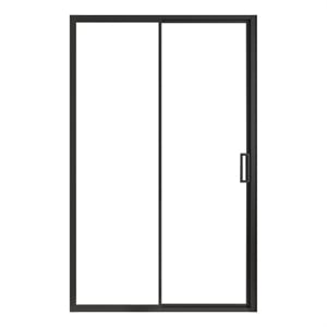 Stanford 48&quotW x 74&quotH Sliding Alcove Shower Door in Black