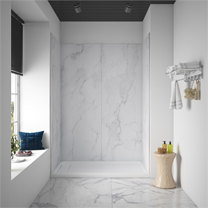 Arroyo alcove shower 60&quot x 80&quot back and 32&quot x 80&quot sides wall panels