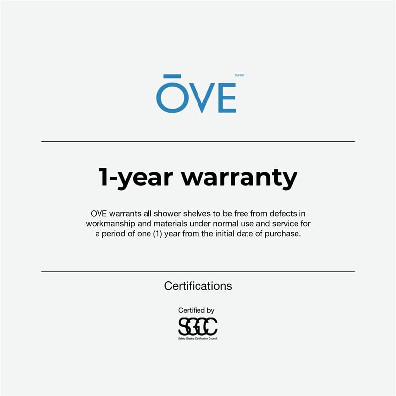 Bella Tempered Glass Corner Shower Shelves 3-Pack in Satin Nickel Finish