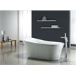 Infinity 1-Handle Freestanding Tub Faucet with Hand Shower in Chrome