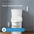 OVE Calero Electric Bidet Smart Toilet Seat for Elongated Bowl Shape in White