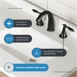 OVE Bailey 72 in. Sahara Birch Bathroom Vanity White Engineered Stone Top